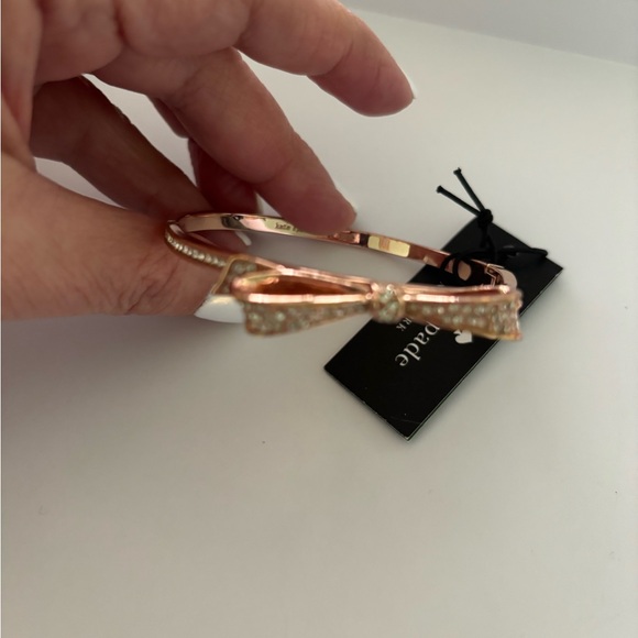 Kate Spade Rose Gold Bow Bangle - Picture 3 of 3